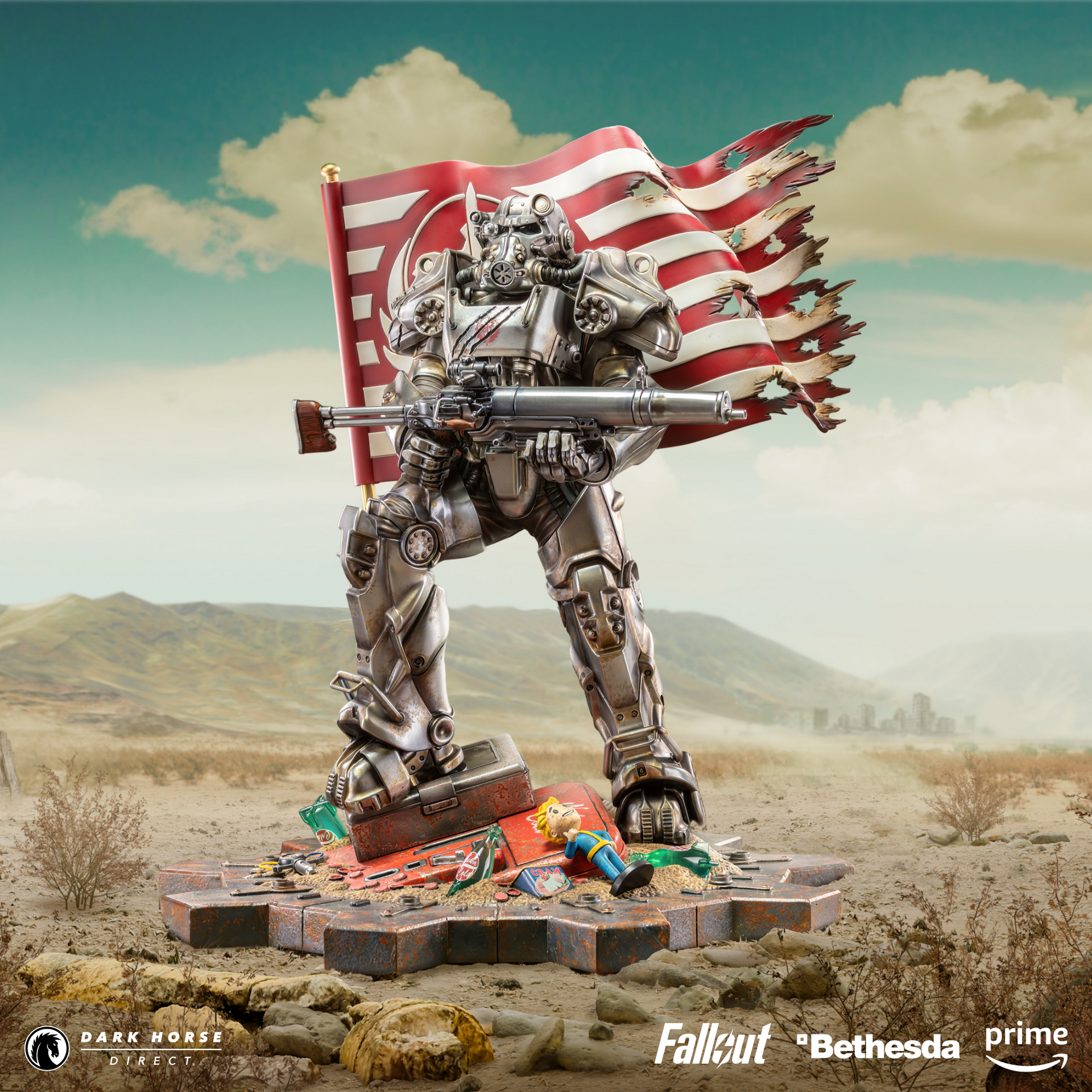Fallout (Amazon): Brotherhood of Steel Premium Statue – Dark Horse