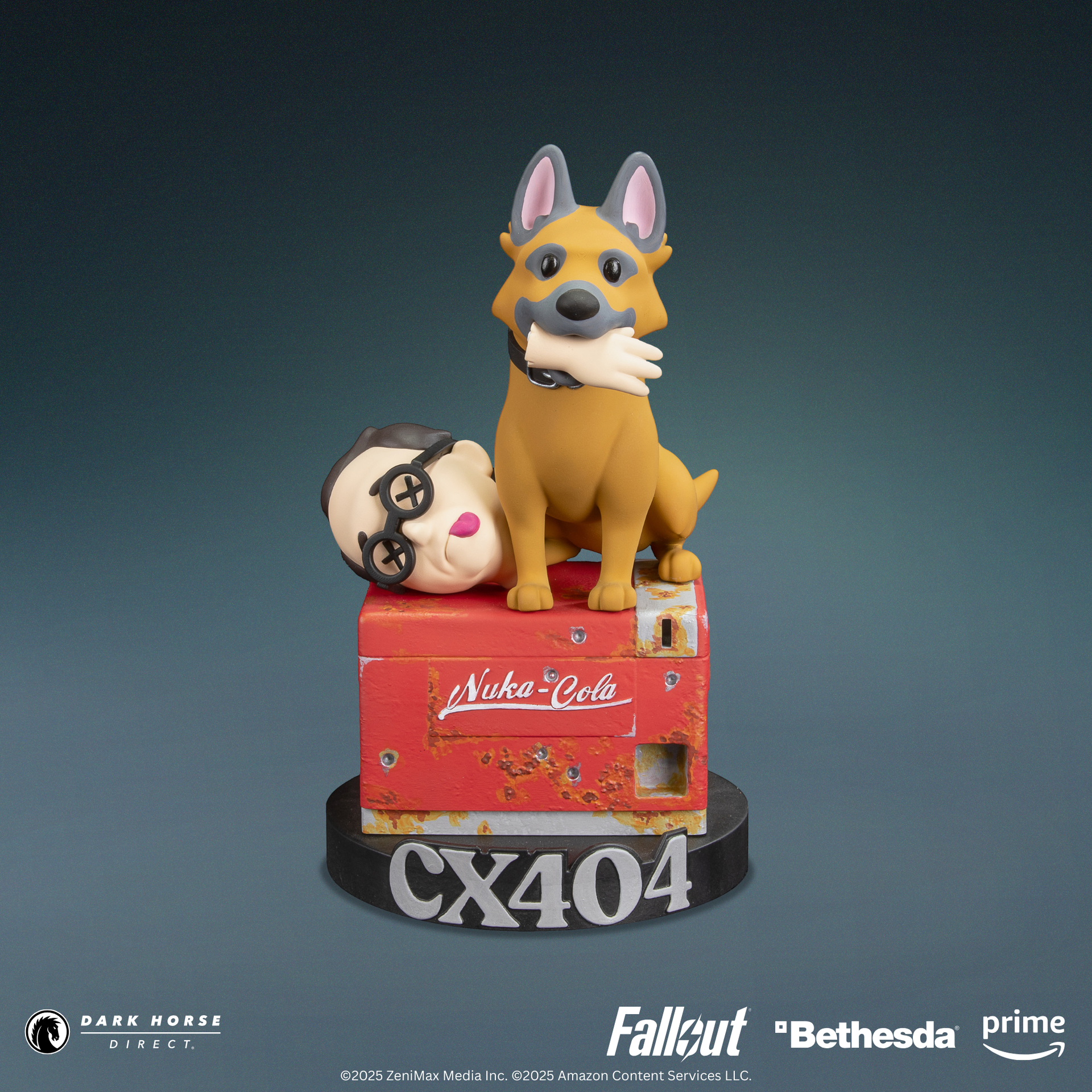 fallout dog helmet icon legion CX404 + Wilzig (Head) Fallout Stylized Vinyl Figure