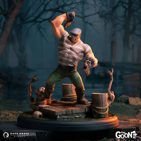 The Goon 25th Anniversary Statue