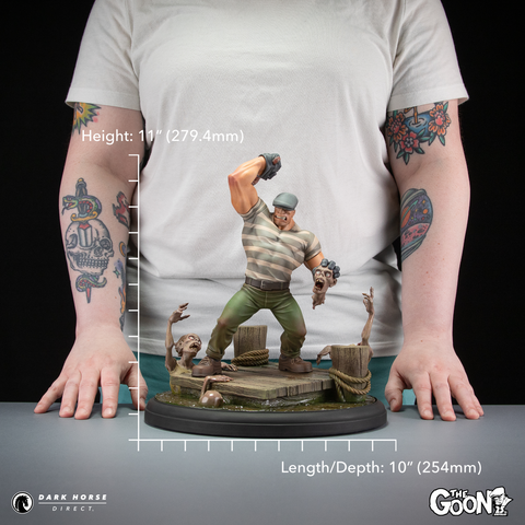 The Goon 25th Anniversary Statue