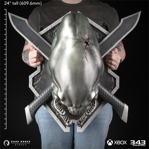 Halo Legendary Icon Wall Mount - Spartan Sized Exclusive