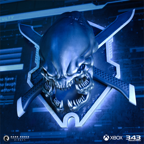 Halo Legendary Icon Wall Mount - Spartan Sized Exclusive