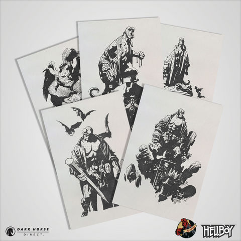 Hellboy 30th Anniversary: Letterpress Set (Convention Exclusive)