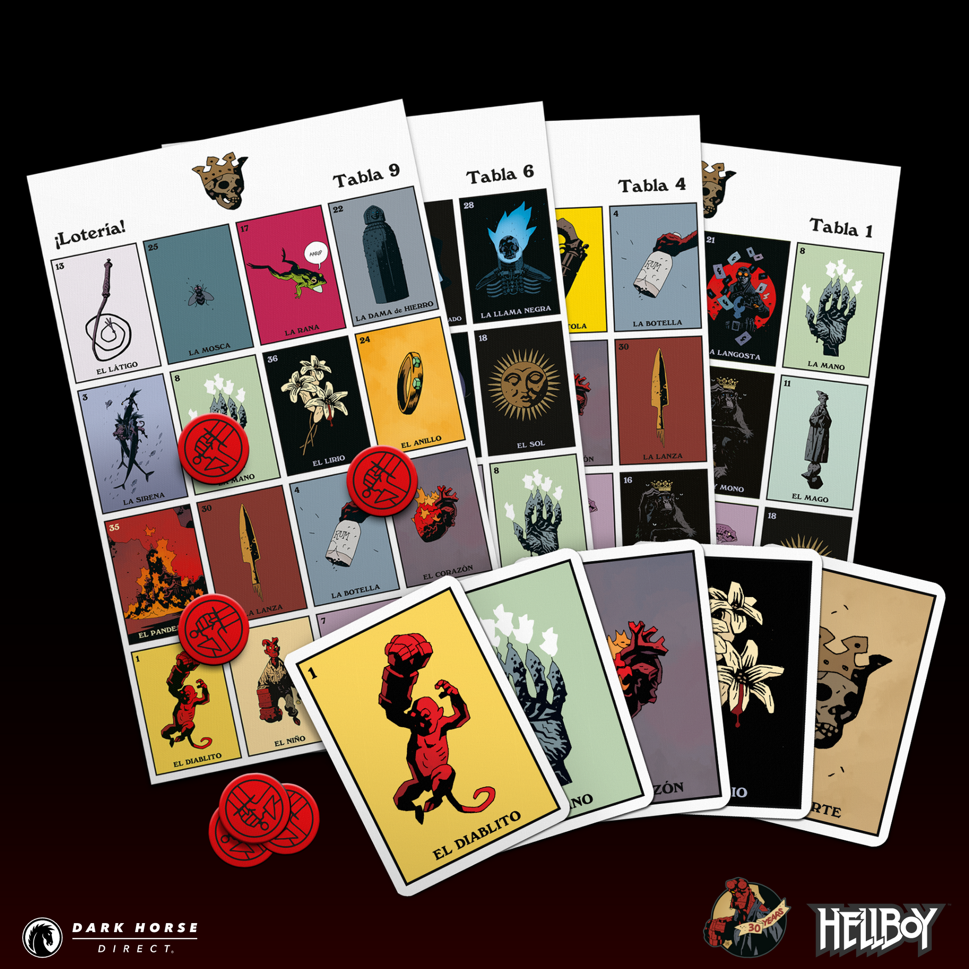 Hellboy Loteria Game