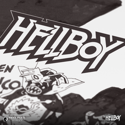 Hellboy in Mexico 15th Anniversary Screenprint - Artist's Edition