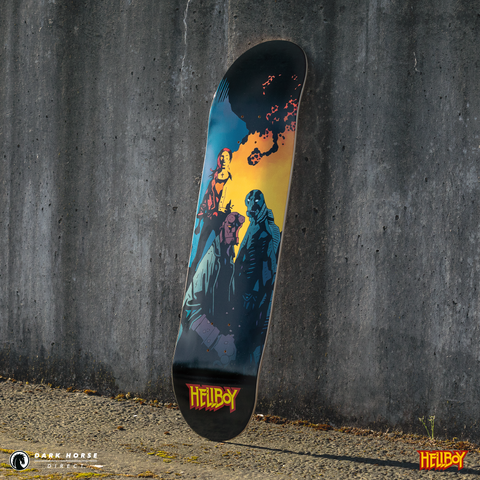 Hellboy Skate Deck: Hellboy, Liz, & Abe