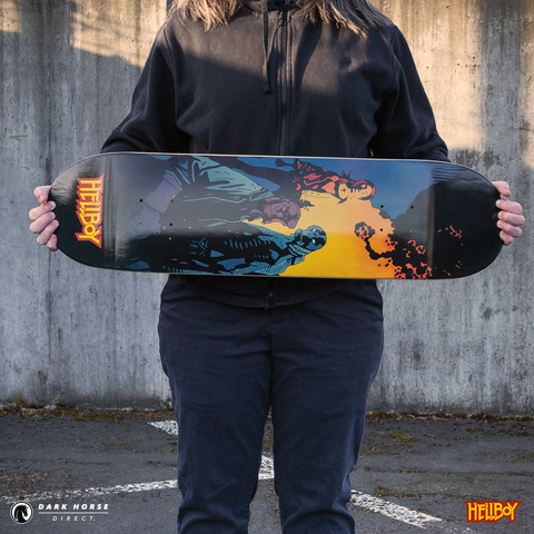 Hellboy Skate Deck: Hellboy, Liz, & Abe