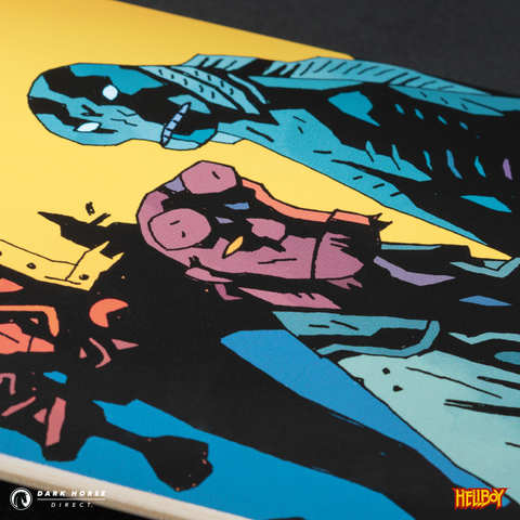 Hellboy Skate Deck: Hellboy, Liz, & Abe