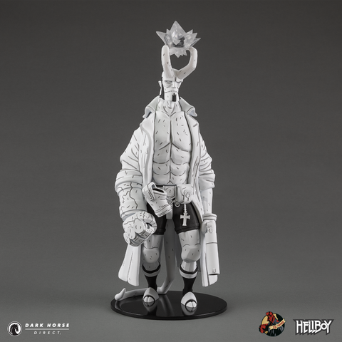 Hellboy 30th Anniversary Deluxe Vinyl Figure (Black and White Variant)