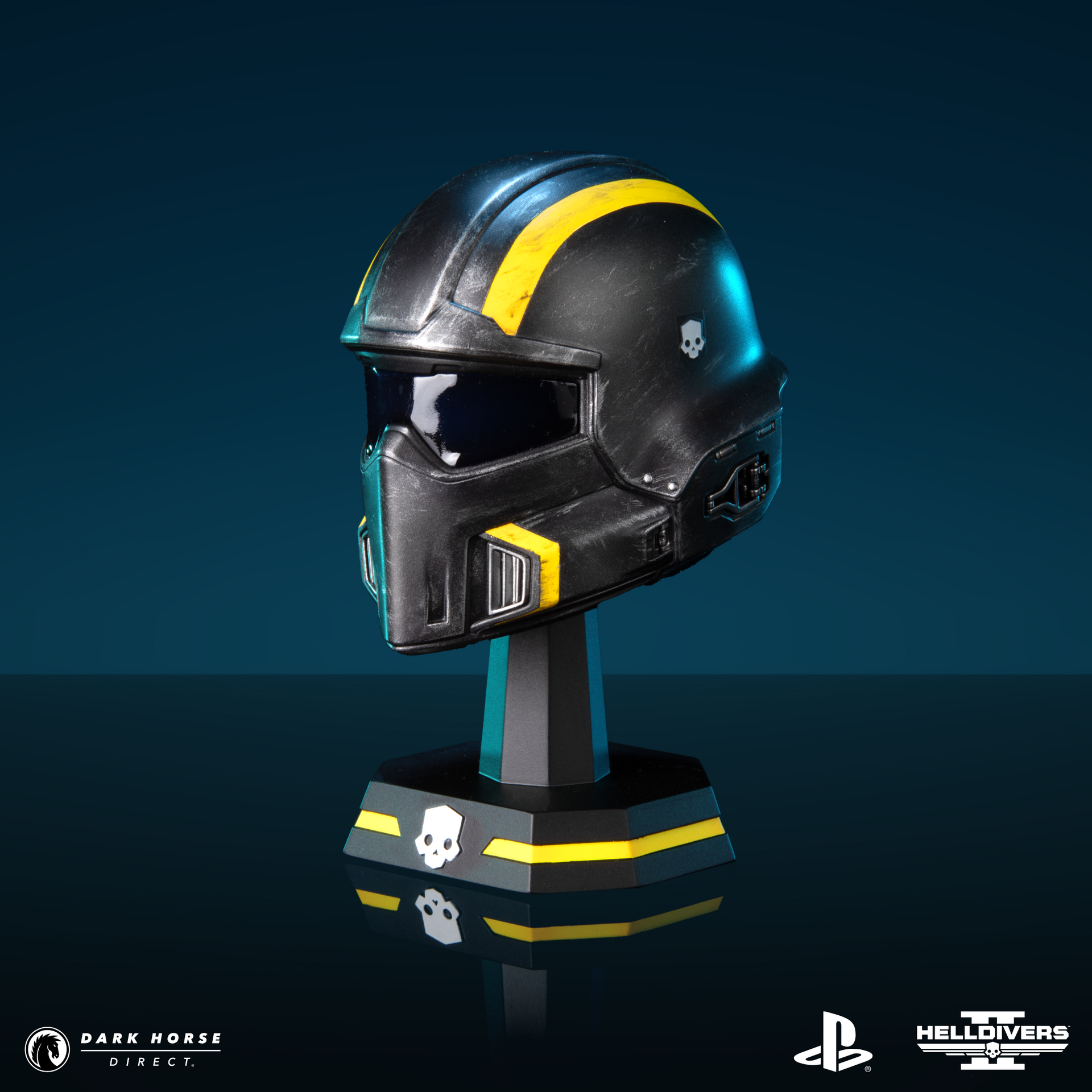 Helldivers 2: B-01 Tactical Helmet 1:4 Scale Replica – Dark Horse