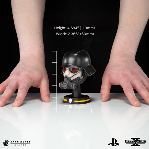 Helldivers 2: Field Chemist Helmet 1:4 Scale Replica
