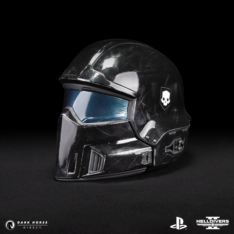 Helldivers 2: B-22 Model Citizen Helmet 1:1 Scale Replica