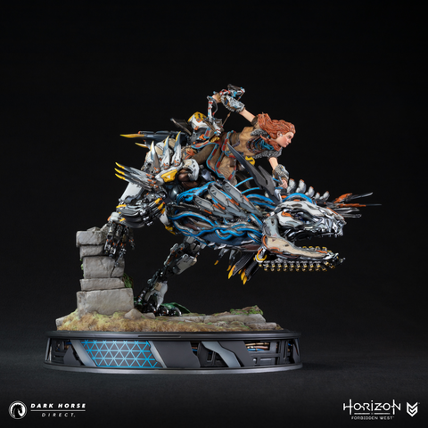 Horizon Forbidden West: Aloy on Clawstrider 1:9 Scale Premium Statue