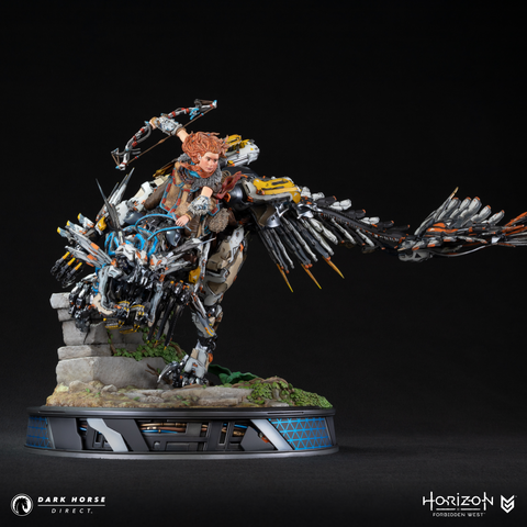 Horizon Forbidden West: Aloy on Clawstrider 1:9 Scale Premium Statue