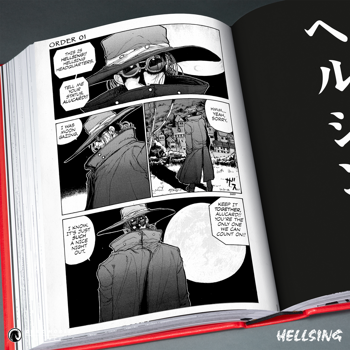 Hellsing Deluxe Hardcover Volumes – Dark Horse Direct