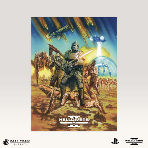 Helldivers™ 2: The Fight for Liberty Fine Art Print
