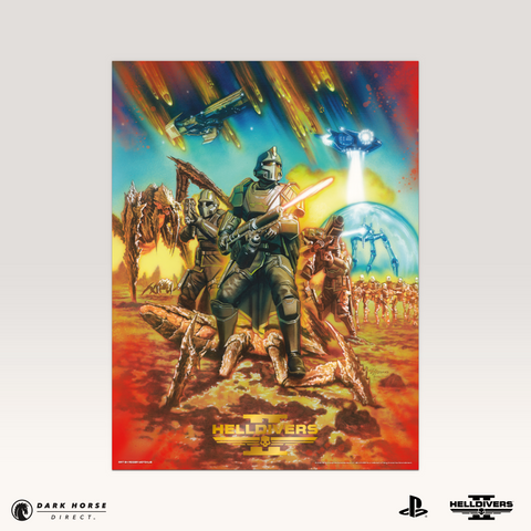 Helldivers™ 2: The Fight for Liberty (Final Hour Variant) Fine Art Print