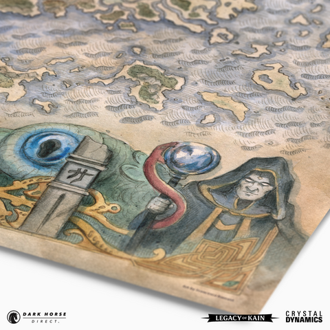 Legacy of Kain: Map of Nosgoth Fine Art Print