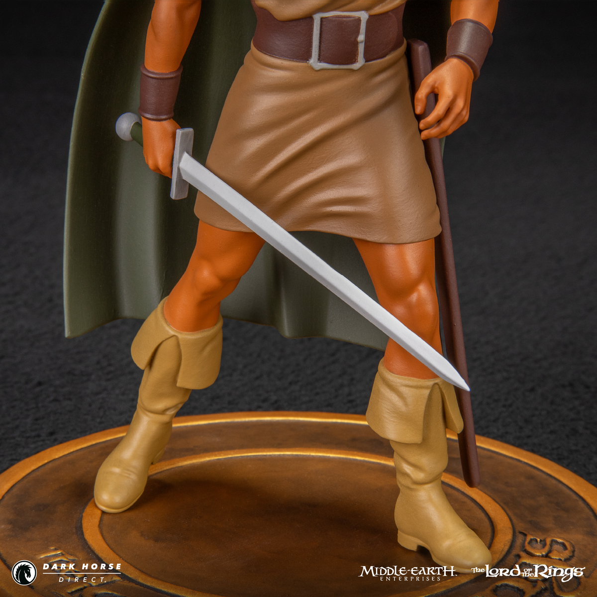 The Lord of the Rings™ Animated Film PVC Figure Set: Frodo, Aragorn, a ...