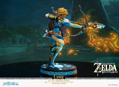 The Legend of Zelda: Breath of the Wild - Link (Collector's Edition) - 10” PVC Painted Statue