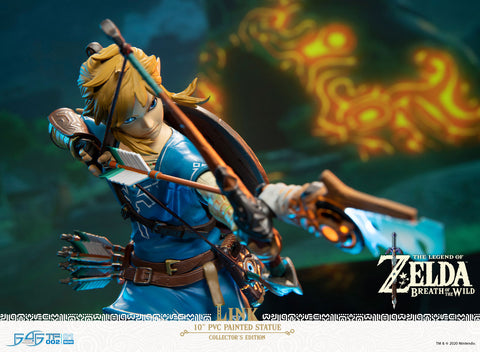 The Legend of Zelda: Breath of the Wild - Link (Collector's Edition) - 10” PVC Painted Statue