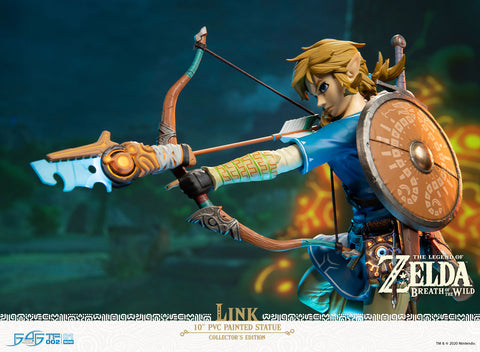 The Legend of Zelda: Breath of the Wild - Link (Collector's Edition) - 10” PVC Painted Statue