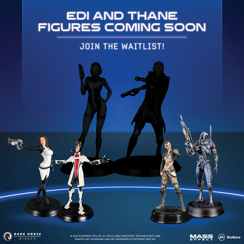 Mass Effect: EDI & Thane Krios PVC Figures Waitlist