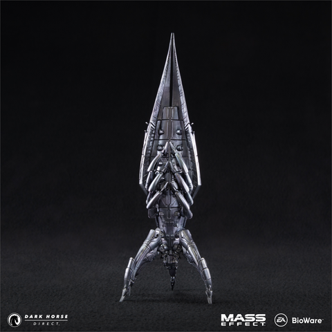 Mass Effect: 8" Reaper Sovereign Die-Cast Ship Replica - Silver Variant