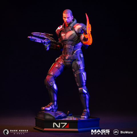 Mass Effect: Commander John Shepard 1/6th Scale Statue
