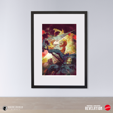 Masters of the Universe: Revelation Comic Series Fine Art Print by Bill Sienkiewicz