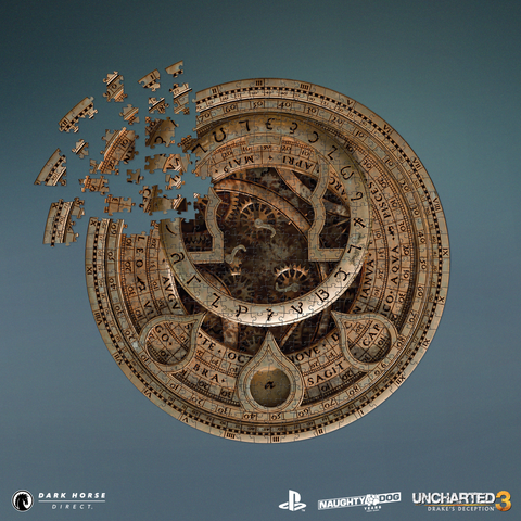 UNCHARTED Cipher Disk Deluxe Circular Puzzle