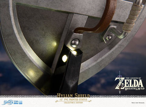 Legend of Zelda Breath of the Wild Shield - Black & Gold