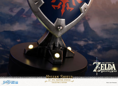 Legend of Zelda Breath of the Wild Shield - Black & Gold 