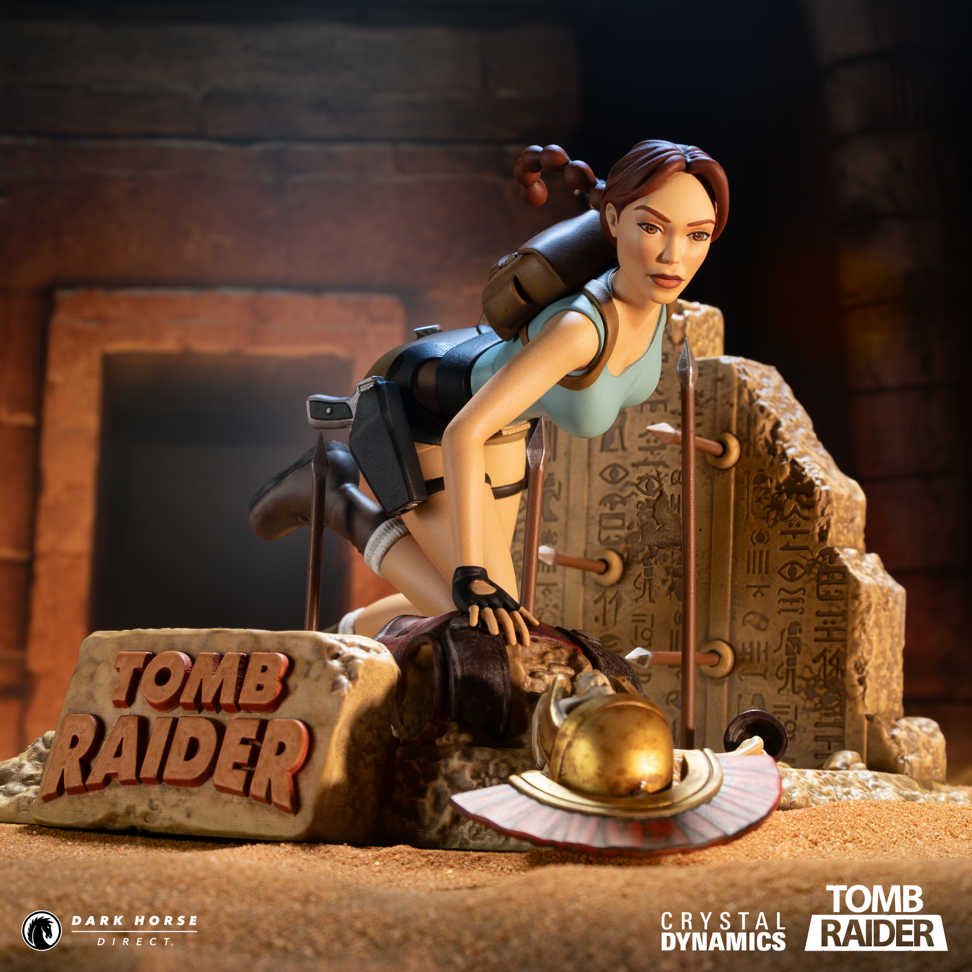 TOMB RAIDER: Lara Croft (Classic Era) PVC Statue – Dark