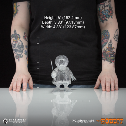 The Hobbit: Bilbo Baggins Vinyl Figure (Invisible Variant) (Convention Exclusive)