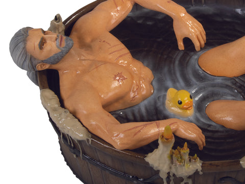 THE WITCHER 3 - WILD HUNT: GERALT IN THE BATH STATUETTE