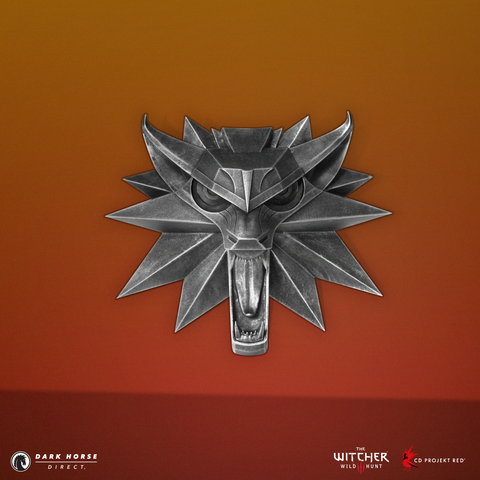 The Witcher 3: Wild Hunt - Wolf Wall Sculpture
