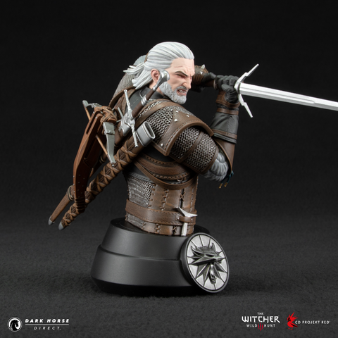 Brun Forudsige spænding The Witcher 3 - Wild Hunt: Geralt Bust – Dark Horse Direct