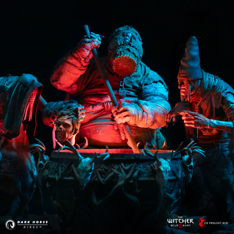 The Witcher 3: Wild Hunt — Crones Bubbling Cauldron Statue