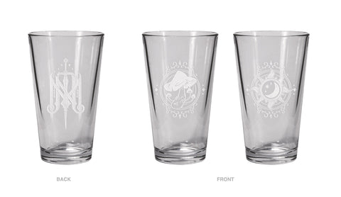 Critical Role: The Mighty Nein Pint Glass Set - Caduceus Clay and Mollymauk Tealeaf