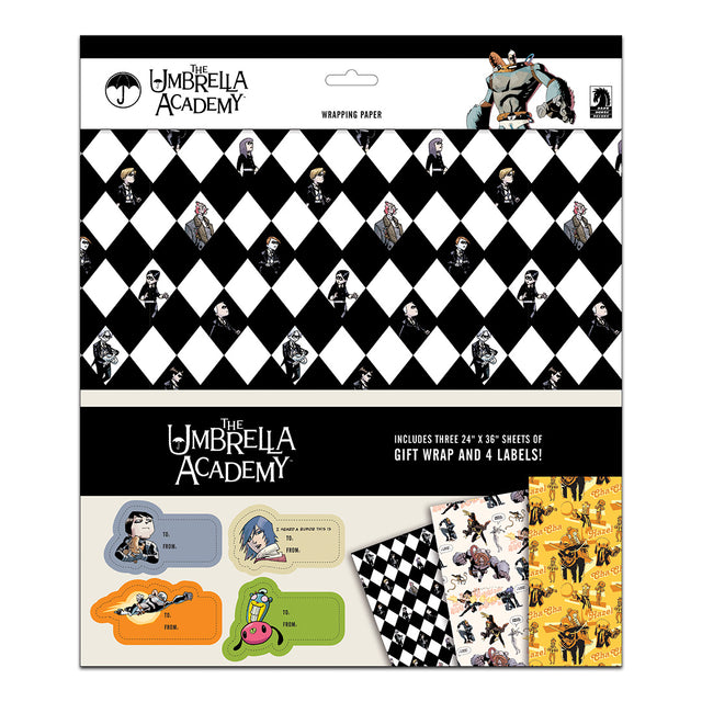 THE UMBRELLA ACADEMY WRAPPING PAPER