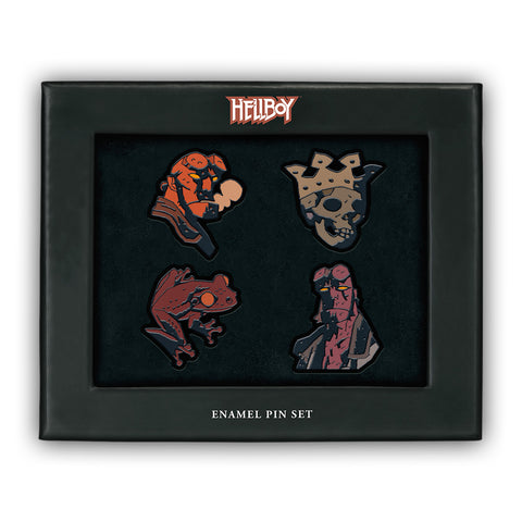 Hellboy Enamel Pin Set