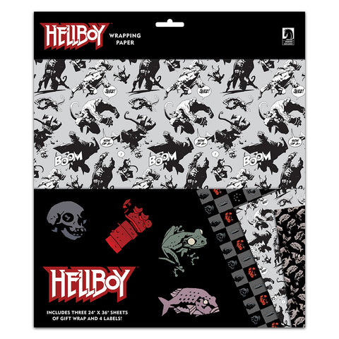 Hellboy Wrapping Paper