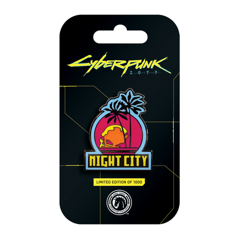 CYBERPUNK 2077: NIGHT CITY ENAMEL PIN