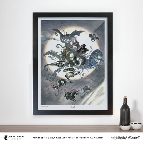 The Umbrella Academy Fine Art Print by Yoshitaka Amano