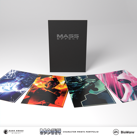 Mass Effect Character Prints Portfolio