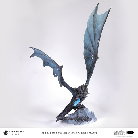 Game of Thrones: Ice Dragon & The Night King Premier Statue