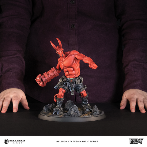Hellboy Statue—Mantic Series