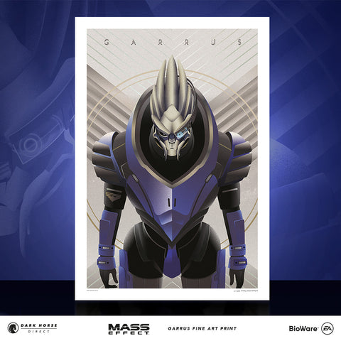 Mass Effect: Garrus Fine Art Print