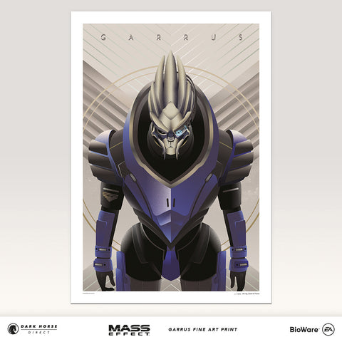 Mass Effect: Garrus Fine Art Print